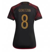 Nemecko Leon Goretzka #8 Vonkajší Ženy futbalový dres MS 2022 Krátky Rukáv